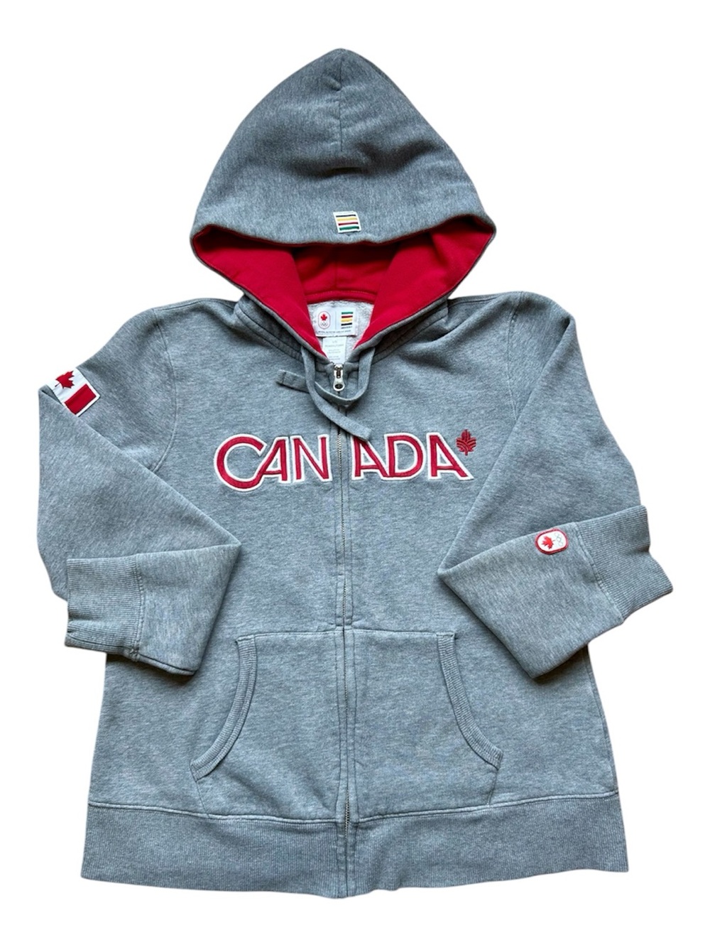 HBC Team Canada Official Olympic Outfitter Zip-Up Hoodie - Hudson’s Bay 🇨🇦